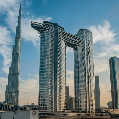 خیابان شیخ زاید دبی